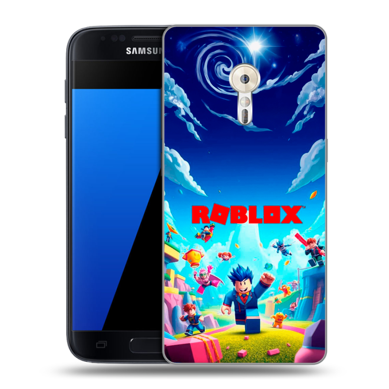Силиконовый чехол на ZUK Z2 Pro с принтом Roblox Роблокс Силиконовый чехол на ZUK Z2 Pro с принтом Roblox Роблокс