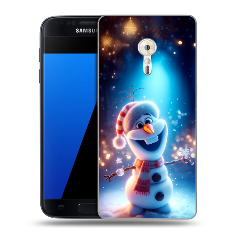 Силиконовый чехол на ZUK Z2 Pro с принтом Новый год Силиконовый чехол на ZUK Z2 Pro с принтом Новый год