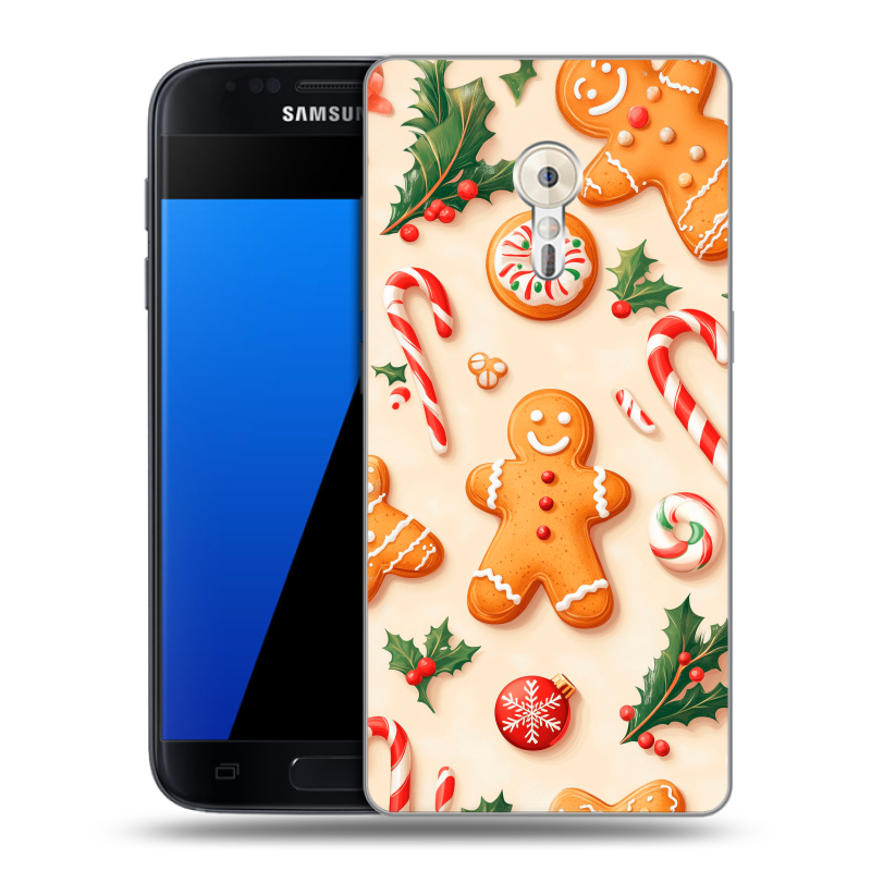 Силиконовый чехол на ZUK Z2 Pro с принтом Новый год Силиконовый чехол на ZUK Z2 Pro с принтом Новый год