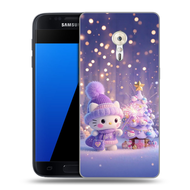 Силиконовый чехол на ZUK Z2 Pro с принтом Новый год Силиконовый чехол на ZUK Z2 Pro с принтом Новый год