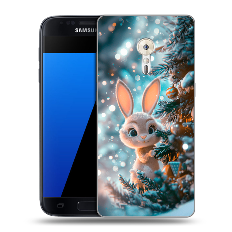 Силиконовый чехол на ZUK Z2 Pro с принтом Новый год Силиконовый чехол на ZUK Z2 Pro с принтом Новый год