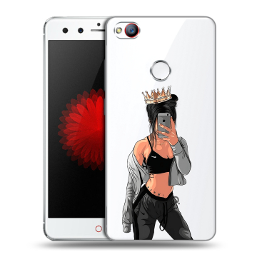 Силиконовый чехол на ZTE Nubia Z11 Mini с принтом Женские принты