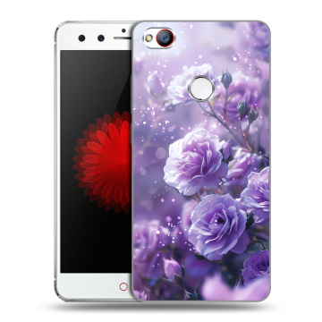 Силиконовый чехол на ZTE Nubia Z11 Mini с принтом Розы цветы Силиконовый чехол на ZTE Nubia Z11 Mini с принтом Розы цветы