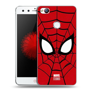 Силиконовый чехол на ZTE Nubia Z11 Mini с принтом человек паук spiderman Силиконовый чехол на ZTE Nubia Z11 Mini с принтом человек паук spiderman
