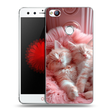 Силиконовый чехол на ZTE Nubia Z11 Mini с принтом котята котики Силиконовый чехол на ZTE Nubia Z11 Mini с принтом котята котики