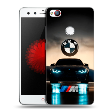 Силиконовый чехол на ZTE Nubia Z11 Mini с принтом БМВ BMW Силиконовый чехол на ZTE Nubia Z11 Mini с принтом БМВ BMW