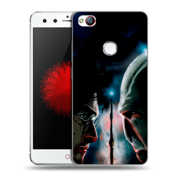 Силиконовый чехол на ZTE Nubia Z11 Mini с принтом Гарри Поттер Harry Potter