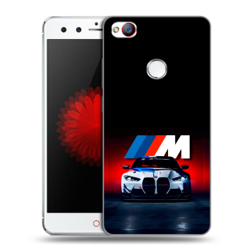 Силиконовый чехол на ZTE Nubia Z11 Mini с принтом БМВ BMW Силиконовый чехол на ZTE Nubia Z11 Mini с принтом БМВ BMW