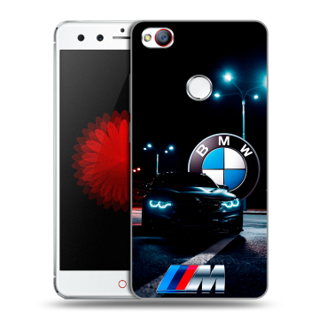 Силиконовый чехол на ZTE Nubia Z11 Mini с принтом БМВ BMW Силиконовый чехол на ZTE Nubia Z11 Mini с принтом БМВ BMW