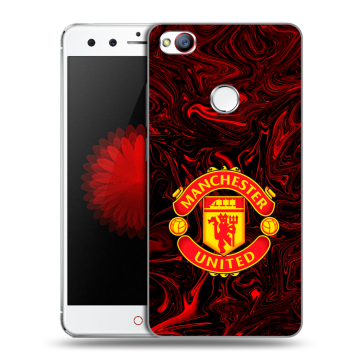 Силиконовый чехол на ZTE Nubia Z11 Mini с принтом Manchester United