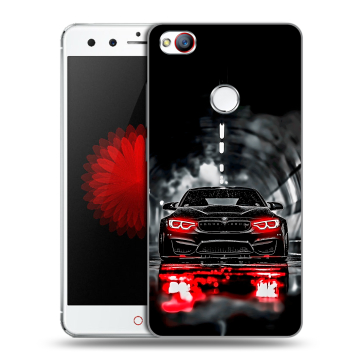 Силиконовый чехол на ZTE Nubia Z11 Mini с принтом BMW БМВ Силиконовый чехол на ZTE Nubia Z11 Mini с принтом BMW БМВ