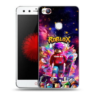 Силиконовый чехол на ZTE Nubia Z11 Mini с принтом Roblox Роблокс Силиконовый чехол на ZTE Nubia Z11 Mini с принтом Roblox Роблокс
