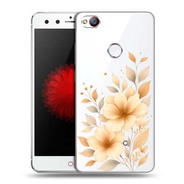 Силиконовый чехол на ZTE Nubia Z11 Mini с принтом для девушки