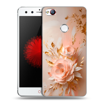 Силиконовый чехол на ZTE Nubia Z11 Mini с принтом женский