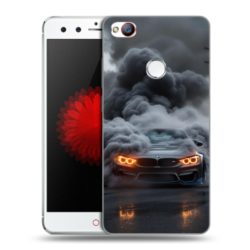 Силиконовый чехол на ZTE Nubia Z11 Mini с принтом BMW БМВ Силиконовый чехол на ZTE Nubia Z11 Mini с принтом BMW БМВ