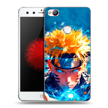 Силиконовый чехол на ZTE Nubia Z11 Mini с принтом Аниме Наруто Naruto