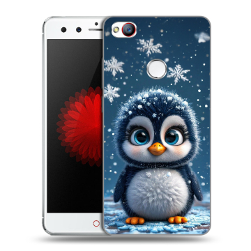Силиконовый чехол на ZTE Nubia Z11 Mini с принтом Новый год