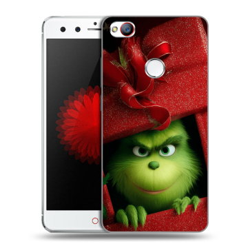 Силиконовый чехол на ZTE Nubia Z11 Mini с принтом Новый год