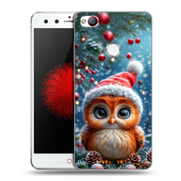 Силиконовый чехол на ZTE Nubia Z11 Mini с принтом Новый год Силиконовый чехол на ZTE Nubia Z11 Mini с принтом Новый год