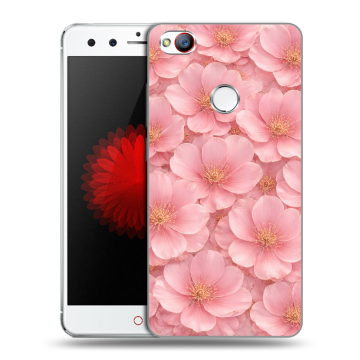 Силиконовый чехол на ZTE Nubia Z11 Mini с принтом женский