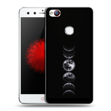Силиконовый чехол на ZTE Nubia Z11 Mini с принтом женский