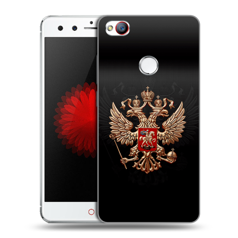 Пластиковый чехол на ZTE Nubia Z11 Mini с принтом Герб России Пластиковый чехол на ZTE Nubia Z11 Mini с принтом Герб России