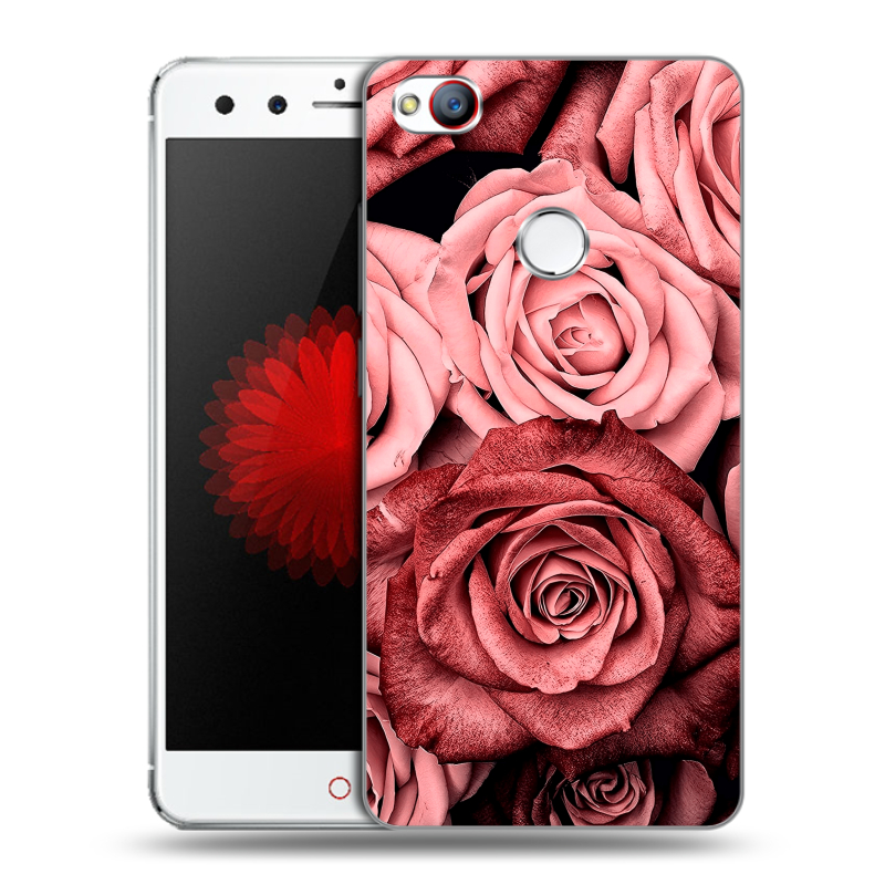 Силиконовый чехол на ZTE Nubia Z11 Mini с принтом Цветы розы Силиконовый чехол на ZTE Nubia Z11 Mini с принтом Цветы розы