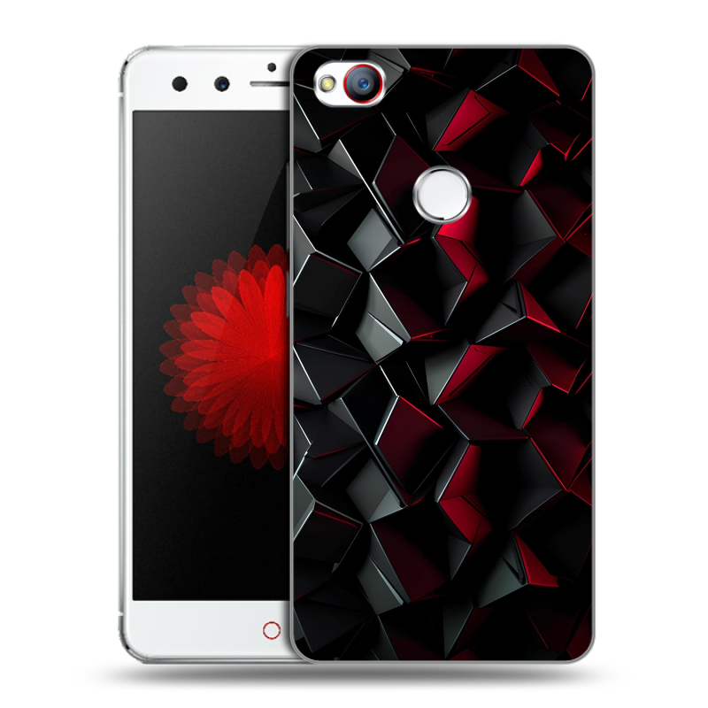 Силиконовый чехол на ZTE Nubia Z11 Mini с принтом Абстракция Силиконовый чехол на ZTE Nubia Z11 Mini с принтом Абстракция