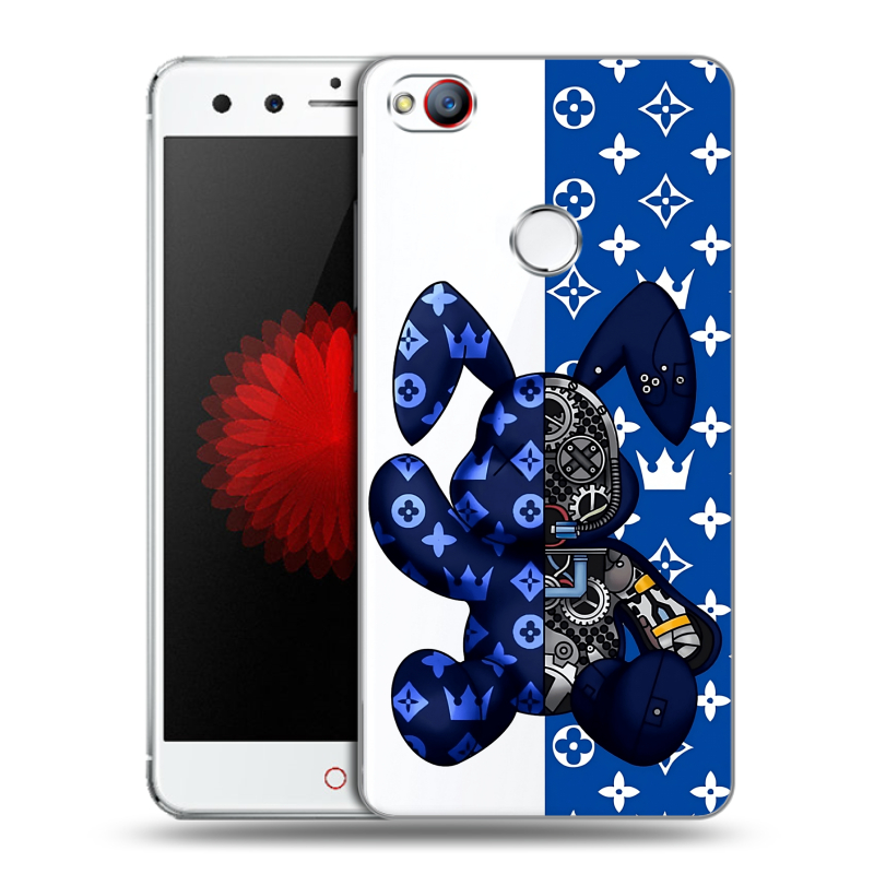 Пластиковый чехол на ZTE Nubia Z11 Mini с принтом Луи робот Пластиковый чехол на ZTE Nubia Z11 Mini с принтом Луи робот