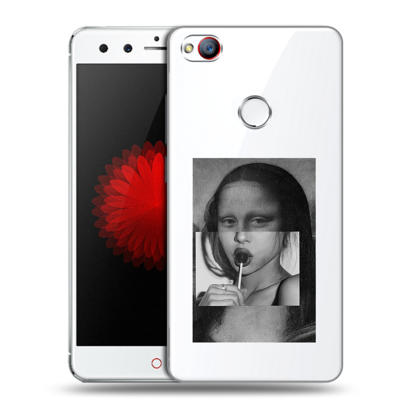 Пластиковый чехол на ZTE Nubia Z11 Mini с принтом Мона Лиза Пластиковый чехол на ZTE Nubia Z11 Mini с принтом Мона Лиза