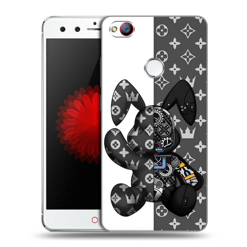 Пластиковый чехол на ZTE Nubia Z11 Mini с принтом Луи робот Пластиковый чехол на ZTE Nubia Z11 Mini с принтом Луи робот