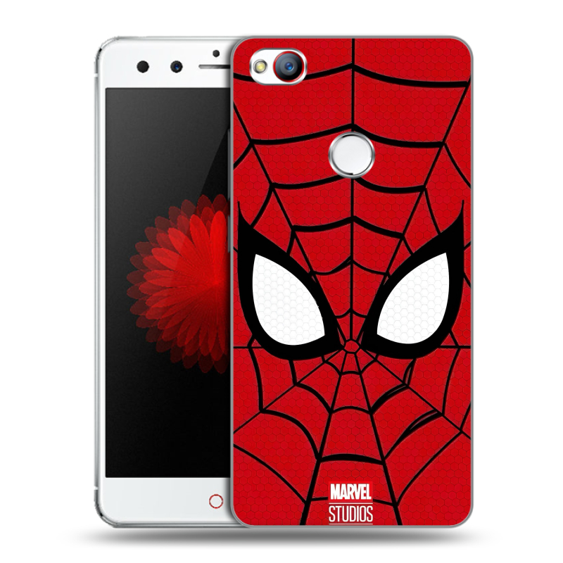 Силиконовый чехол на ZTE Nubia Z11 Mini с принтом человек паук spiderman Силиконовый чехол на ZTE Nubia Z11 Mini с принтом человек паук spiderman