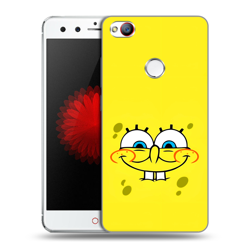 Силиконовый чехол на ZTE Nubia Z11 Mini с принтом спанчбоб спанч боб Силиконовый чехол на ZTE Nubia Z11 Mini с принтом спанчбоб спанч боб