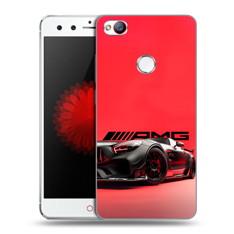 Пластиковый чехол на ZTE Nubia Z11 Mini с принтом Мерседес Mercedes AMG Пластиковый чехол на ZTE Nubia Z11 Mini с принтом Мерседес Mercedes AMG