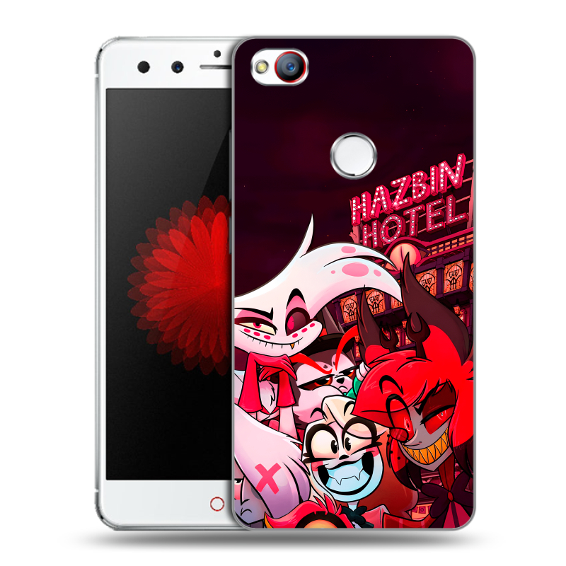 Пластиковый чехол на ZTE Nubia Z11 Mini с принтом Hazbin Hotel Отель Хазбин Пластиковый чехол на ZTE Nubia Z11 Mini с принтом Hazbin Hotel Отель Хазбин