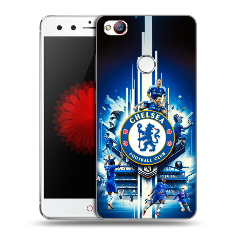 Пластиковый чехол на ZTE Nubia Z11 Mini с принтом Chelsea Челси Пластиковый чехол на ZTE Nubia Z11 Mini с принтом Chelsea Челси