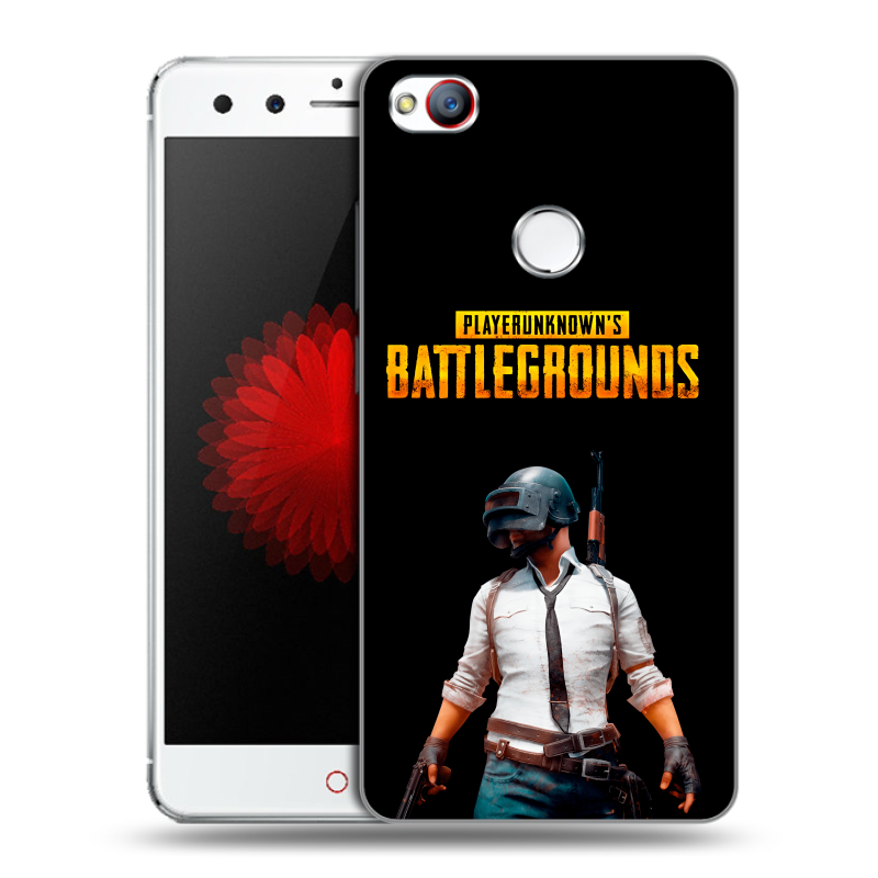 Пластиковый чехол на ZTE Nubia Z11 Mini с принтом PUGB ПАГБ Пластиковый чехол на ZTE Nubia Z11 Mini с принтом PUGB ПАГБ