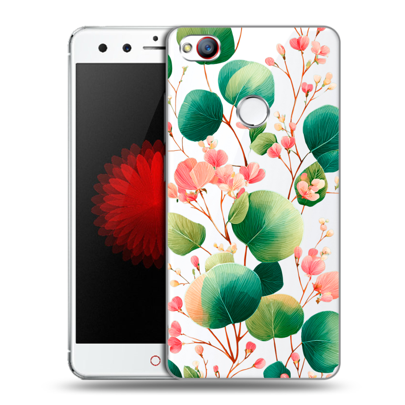 Пластиковый чехол на ZTE Nubia Z11 Mini с принтом женский Пластиковый чехол на ZTE Nubia Z11 Mini с принтом женский