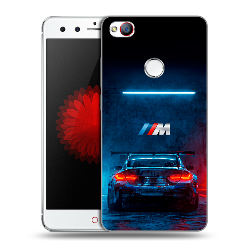 Силиконовый чехол на ZTE Nubia Z11 Mini с принтом BMW БМВ Силиконовый чехол на ZTE Nubia Z11 Mini с принтом BMW БМВ