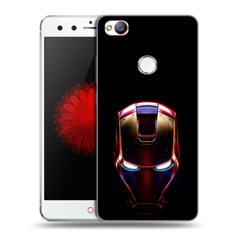 Пластиковый чехол на ZTE Nubia Z11 Mini с принтом IronMan Железный человек Пластиковый чехол на ZTE Nubia Z11 Mini с принтом IronMan Железный человек