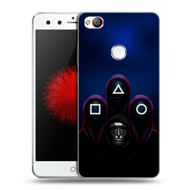 Силиконовый чехол на ZTE Nubia Z11 Mini с принтом Игра Кальмара Силиконовый чехол на ZTE Nubia Z11 Mini с принтом Игра Кальмара