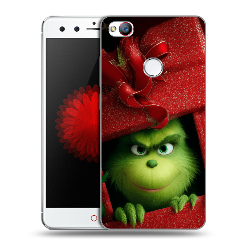 Силиконовый чехол на ZTE Nubia Z11 Mini с принтом Новый год Силиконовый чехол на ZTE Nubia Z11 Mini с принтом Новый год