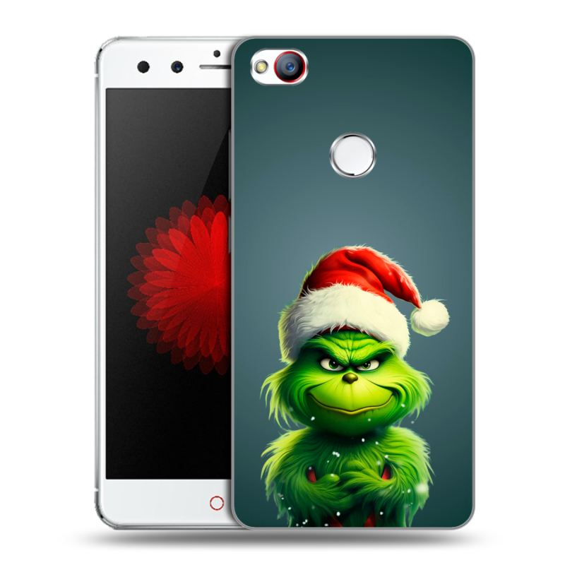 Силиконовый чехол на ZTE Nubia Z11 Mini с принтом Новый год Силиконовый чехол на ZTE Nubia Z11 Mini с принтом Новый год