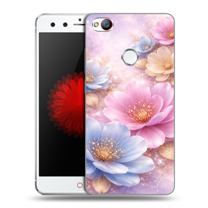 Силиконовый чехол на ZTE Nubia Z11 Mini с принтом женский Силиконовый чехол на ZTE Nubia Z11 Mini с принтом женский