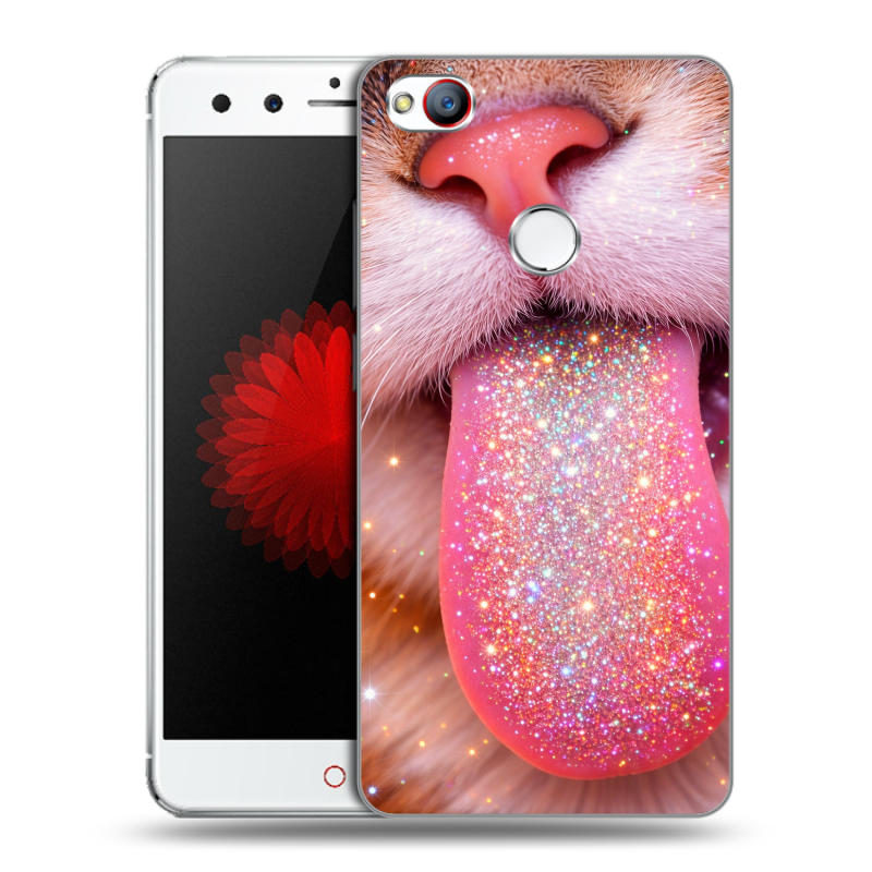 Пластиковый чехол на ZTE Nubia Z11 Mini с принтом для девочек Пластиковый чехол на ZTE Nubia Z11 Mini с принтом для девочек