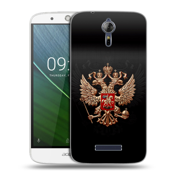 Силиконовый чехол на Acer Liquid Zest Plus с принтом Герб России Силиконовый чехол на Acer Liquid Zest Plus с принтом Герб России