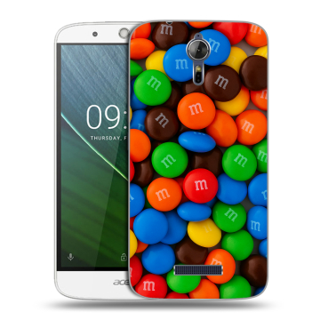 Силиконовый чехол на Acer Liquid Zest Plus с принтом Конфеты Силиконовый чехол на Acer Liquid Zest Plus с принтом Конфеты