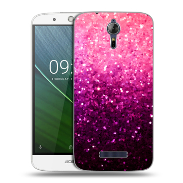 Силиконовый чехол на Acer Liquid Zest Plus с принтом Блестки Силиконовый чехол на Acer Liquid Zest Plus с принтом Блестки
