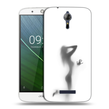 Силиконовый чехол на Acer Liquid Zest Plus с принтом Силуэт Силиконовый чехол на Acer Liquid Zest Plus с принтом Силуэт