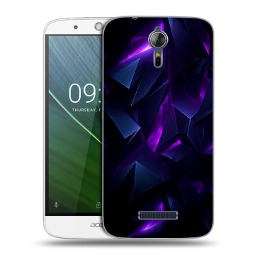 Силиконовый чехол на Acer Liquid Zest Plus с принтом Абстракиция Силиконовый чехол на Acer Liquid Zest Plus с принтом Абстракиция